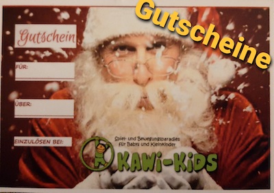 Kawi-Kids Gutscheine für Weihnachten rechtzeitig kaufen